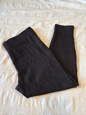 Maze women's size 3X black ponte style ankle leggings NWOT